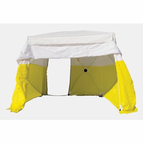 PELSUE 6508DRADSB Dual-Entry Series Work Tent - Roll-Up Rear Access Door, 8 ft W x 8ft L x 6.5 ft H