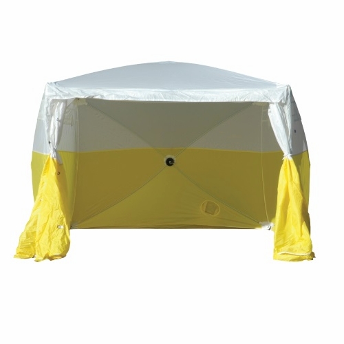 PELSUE 6510DW 10X10X7 EXPANDABLE WITH INTERCONNECTION WITH CASE, VENT SLEEVE, ALL WHITE