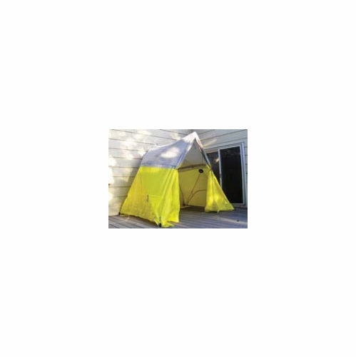 Pelsue 6705 Ground Tent, Yellow & Gray, Unique 2-Sided Design Geometry, 6.5 Ft Tall Ftth Tent