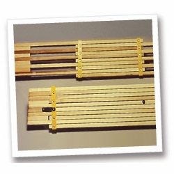 PELSUE 9504P ADJUSTABLE HARDWOOD PLANK, HEAVY DUTY, 4 foot TO 6 foot L, 500 LB RATING