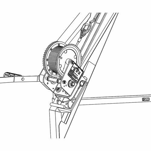 Pelsue Lgl-B Lifeguard Secondary Winch Bracket