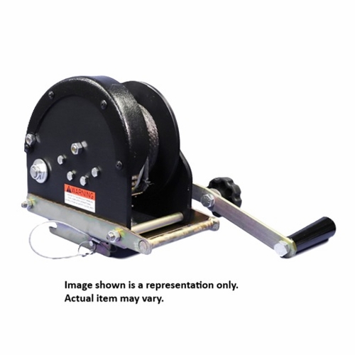 PELSUE PH07C Personnel Hoist with 70� stainless steel cable and Pelsue Davit Bracket
