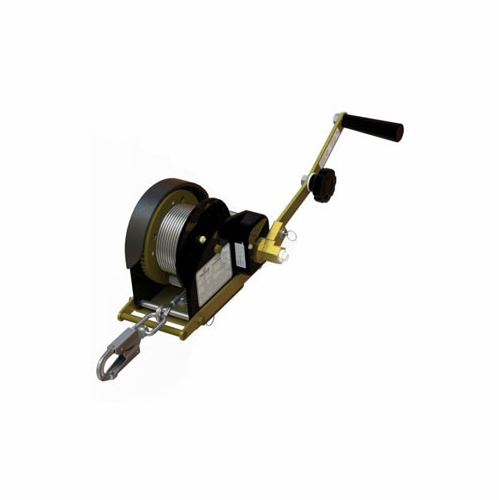 PELSUE PH15R MAN RATED WINCH W/ 150' x 1/4 inches SYNTHETIC CORD & PELSUE DAVIT BRACKET