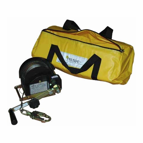 Pelsue Pht15C Personnel Hoist With 310 Lb  Rating With 15 Feet X 3/16 Ss Cable Winch