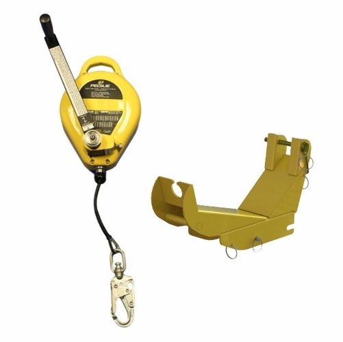 PELSUE PSRL1350-TRB 3-Way with Quick Connect bracket Kit Self retracting lifeliner