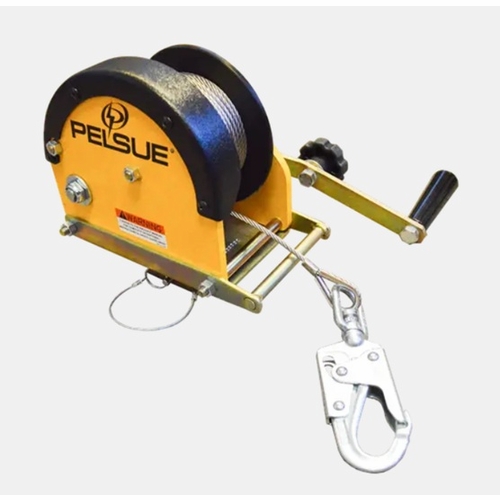 Pelsue Wh07C Work Hoist-Equipment Only, With 3/16 Inch  X 70 Foot  Ss Cable New