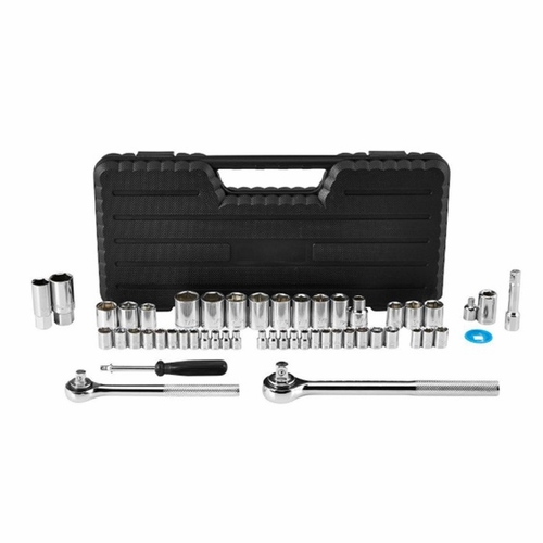 PITTSBURGH 63013  51-PC SAE & METRIC SOCKET SET NEW