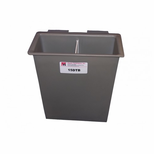 Plastic Techniques  15Dtb Deep Poly Tool Tray With Divider