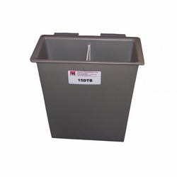 PLASTIC TECHNIQUES  15DTB Deep Poly Tool Tray with Divider