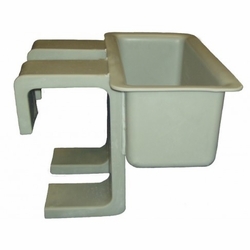 PLASTIC TECHNIQUES  1TB-E Shallow Tool Tray with Hand Guard Bracket