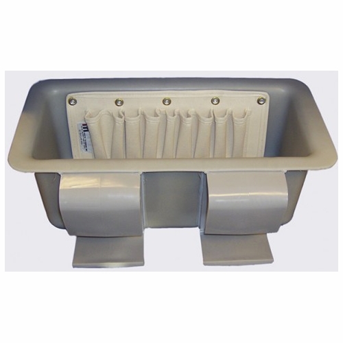 Plastic Techniques  1Tb-Tp9  Shallow Tool Tray With 9 Pocket Tool Pouch