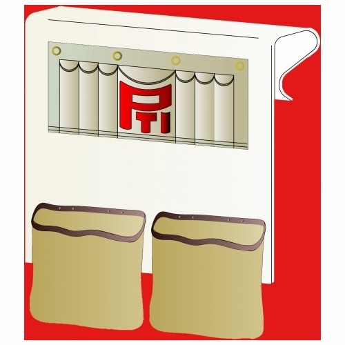 Plastic Techniques  210030 Tool Organizers To-4 Style, With Tp7 In Place Of Loops