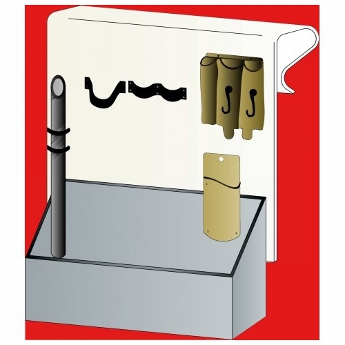 Plastic Techniques  210033 Tool Organizers To-2 Style, With Tool Tray Instead Of Canvas Bag