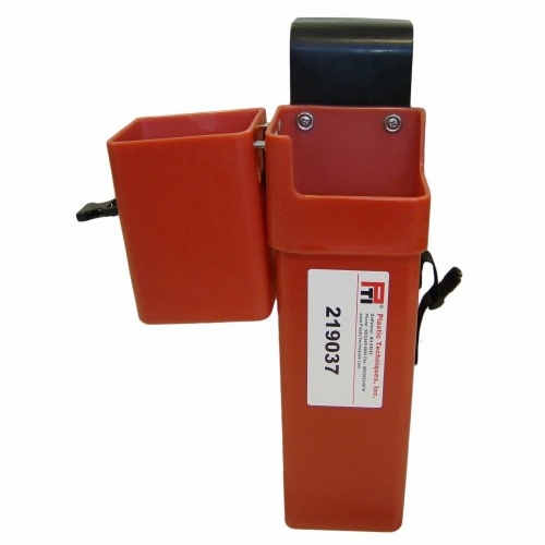 PLASTIC TECHNIQUES 219037 Impact Wrench Holsters & Tool Holders In-Line Tool Holder, Red