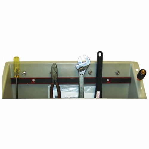 PLASTIC TECHNIQUES 319017 Tool Pouches Magnet Strip not installed in tray