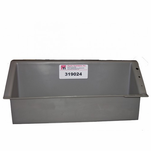 PLASTIC TECHNIQUES  319024 Long Narrow Tool Tray Outside Mount with PTI Bracket