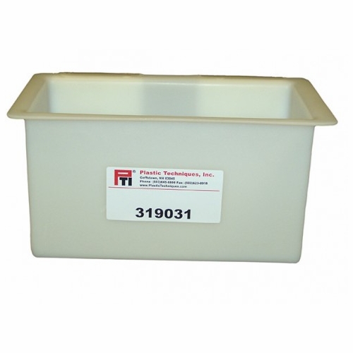PLASTIC TECHNIQUES  319031 Small Tool Tray, White