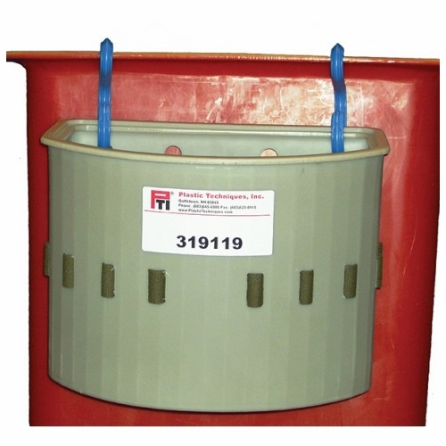 Plastic Techniques  319119 Tool Trays Semi Oval Tray