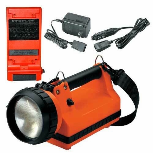 PLASTIC TECHNIQUES 45111/20WF Litebox Standard System (20W Flood, Orange)