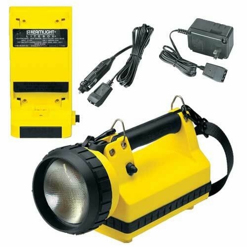 Plastic Techniques  45113/20Wf Litebox Standard System (20W Flood, Yellow)