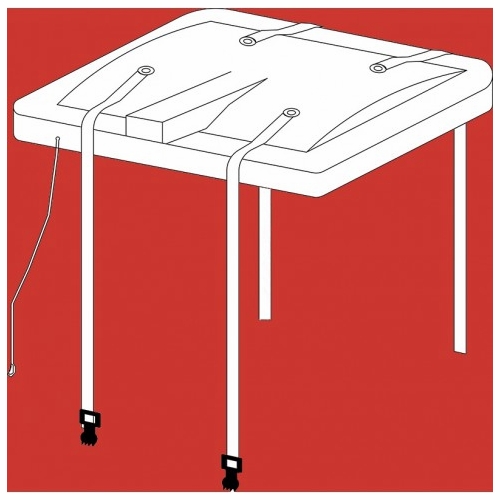 Plastic Techniques  5A30 Tru-Fit Lid Man & 1/2 Cover With Straps