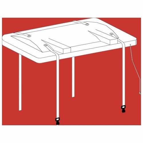 PLASTIC TECHNIQUES 5F48 Tru-Fit Lid Two Man Cover