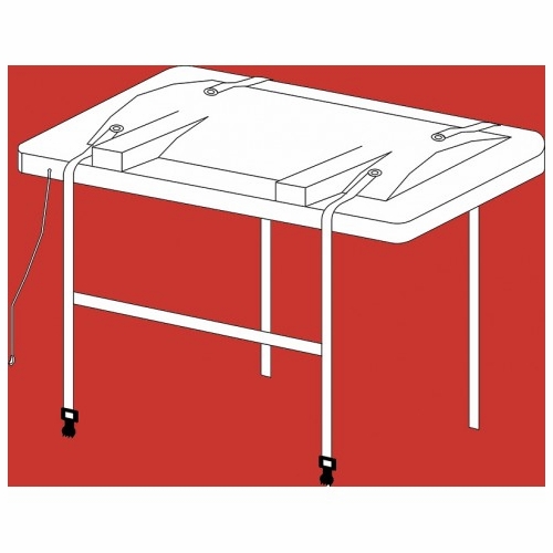PLASTIC TECHNIQUES 5F48-X Tru-Fit Lid Two Man Cover with Cross Strap