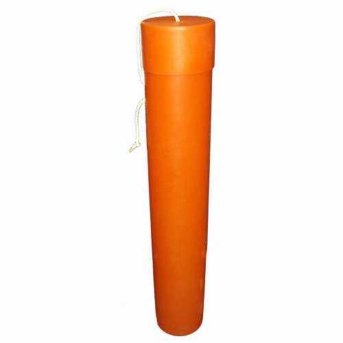 Plastic Techniques  Bc-36  37 Inch  Blanket Canister (6 Inch  Dia.)
