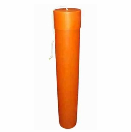 Plastic Techniques  Bc-46O  47 Inch X 6 Inch Blanket Canister Orange