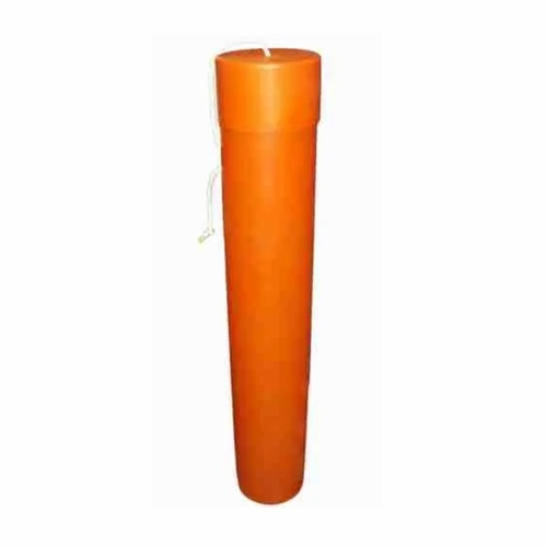 Plastic Techniques  Bc-480  49 Inch X 6 Inch  Blanket Canister Orange