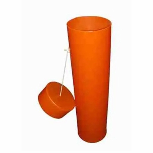 Plastic Techniques  Bc2-480  49 Inch L X 10 Inch D Blanket Canister, Orange