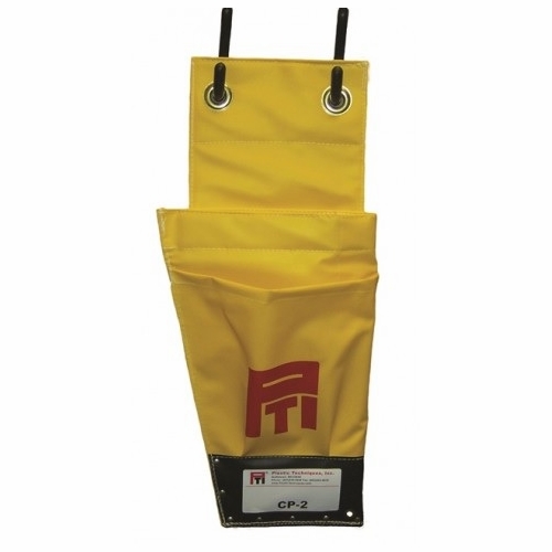 PLASTIC TECHNIQUES CP2 Hydraulic Crimping Head Holder with two pockets, vinyl
