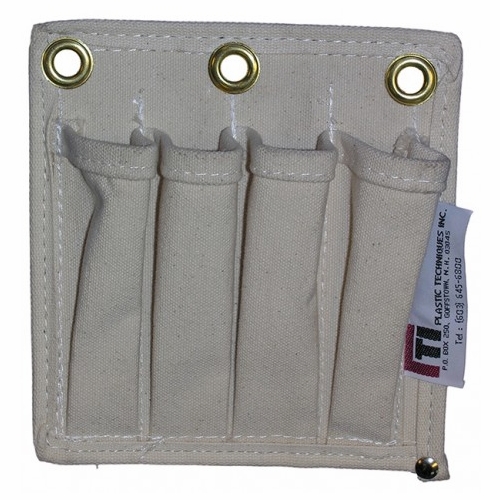 PLASTIC TECHNIQUES TP-4 Tool Pouches 4 Pocket Omni Pouch
