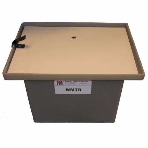 Plastic Techniques  Wmtb  Fiber Optic Splicing Tray With Pvc Table