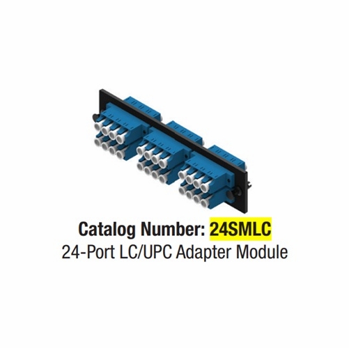 Plp 24Smlc  24 Port 24-Port Lc/Upc Adapter Module