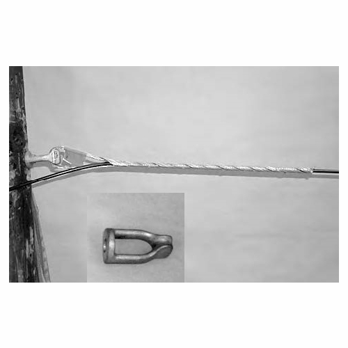 PLP 2875001TE LITE TENS DEAD-END ADSS WITH TE-5 .375-.414 *ORDER MINIMUM* 25