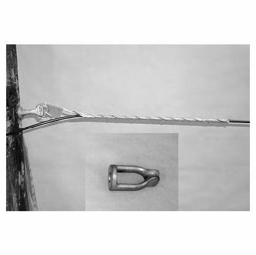 PLP 2875004TE LITE TENS DEAD-END ADSS WITH TE-5 .506-.557 *ORDER MINIMUM* 25