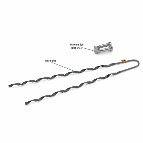PLP 2875009TE LITE TENS DEAD-END ADSS WITH TE-5 .821-.900 *ORDER MINIMUM* 25