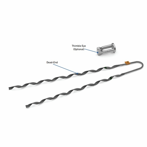 PLP 2875009TE LITE TENS DEAD-END ADSS WITH TE-5 .821-.900 *ORDER MINIMUM* 25