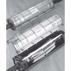 PLP 4x22 STAINLESS STEEL CASE WITH FILL FLANGE ARMADILLO