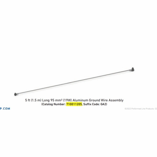 PLP 710011205 BONDING WIRE ASSEMBLY - ALUM CONDUCTOR *ORDER MINIMUM*20