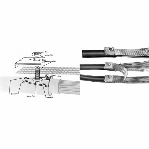 PLP 8000711 SURE-GRIP SHIELD CONNECTOR *ORDER MINIMUM* 1000