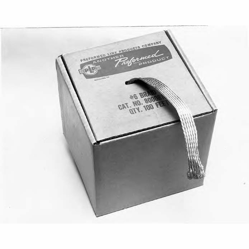 PLP 800081002 100 foot COIL OF number 6 BONDING BRAID *ORDER MINIMUM* 4
