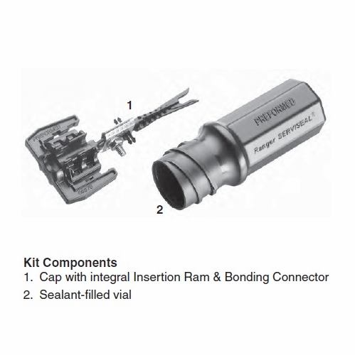 PLP 80008946 RANGER SERVISEAL VIAL WITH SEALANT *ORDER MINIMUM*96