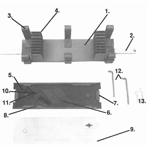 Plp 8001043 Organizer For 9.5 Case
