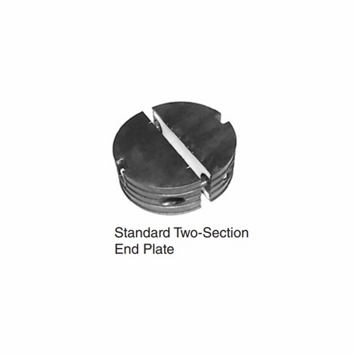 PLP 8003018 6.5 inch Two Standard Two-Section End Plates for FIBERLIGN Cases