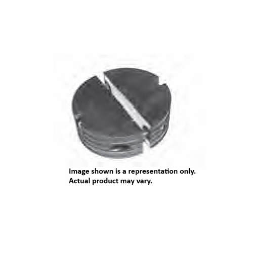 PLP 8003163 6.5 inch THREE-SECTION END PLATE WITH 4 GROUNDING INSERTS