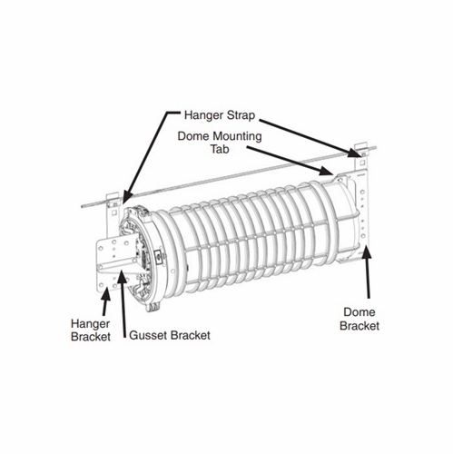 Plp 8003941 Aerial Hanger Bracket For 9.5 X 28 Coyote Dome