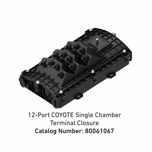 Plp 80061067 Coyote Term Closure--Single Chamber 12 Port