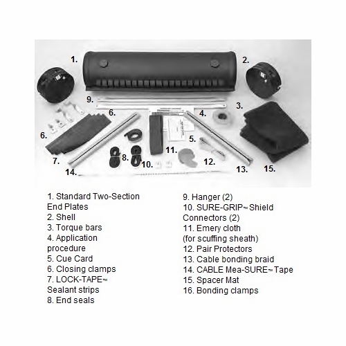 Plp 8006173 6.5 X 28 Reddiseal Closure Aerial Only